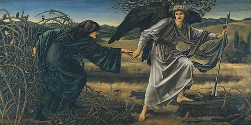 Love and the Pilgrim, 1896, Edward Burne-Jones