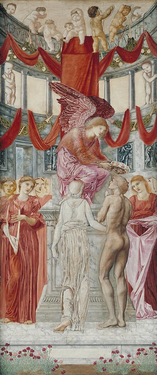 The Temple of Love, , Edward Burne-Jones