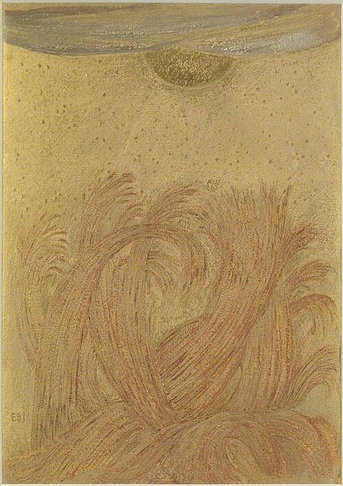 Decorative Design: Sun Ripening Corn, 1890, Edward Burne-Jones