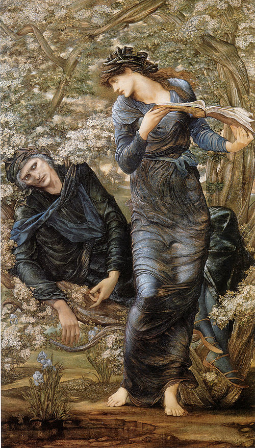 The Beguiling of Merlin, 1872, Edward Burne-Jones