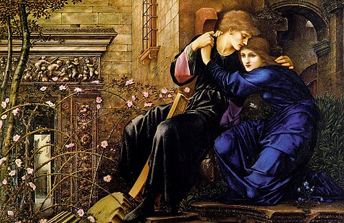 Love among the Ruins, 1894, Edward Burne-Jones