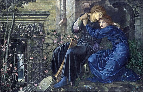 Love Among the Ruins, , Edward Burne-Jones