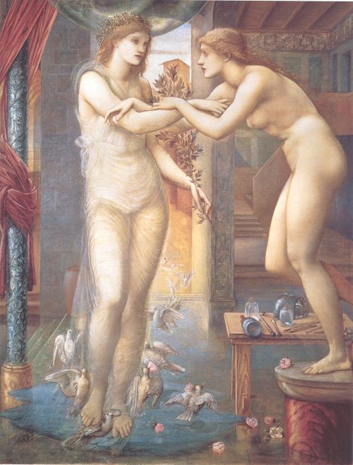 Pygmalion et l'image, 1875, Edward Burne-Jones