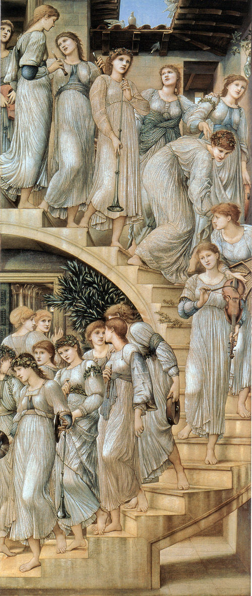 The Golden Stairs, 1876, Edward Burne-Jones