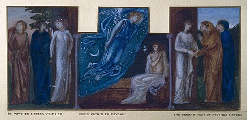 Cupid and Psyche, 1872, Edward Burne-Jones