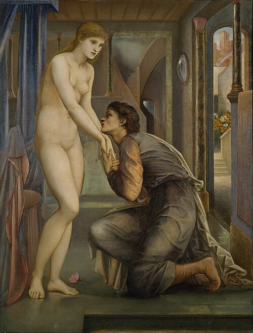 Pygmalion and the Image - The Soul Attains, 1878, Edward Burne-Jones