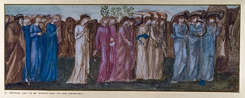 Cupid and Psyche, 1872, Edward Burne-Jones
