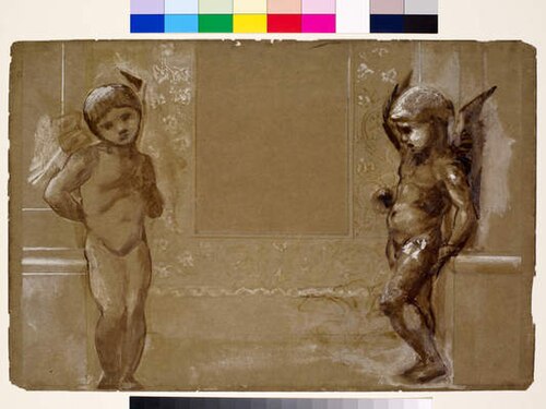 Troy Triptych, 1871, Edward Burne-Jones