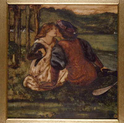 An Idyll, 1862, Edward Burne-Jones