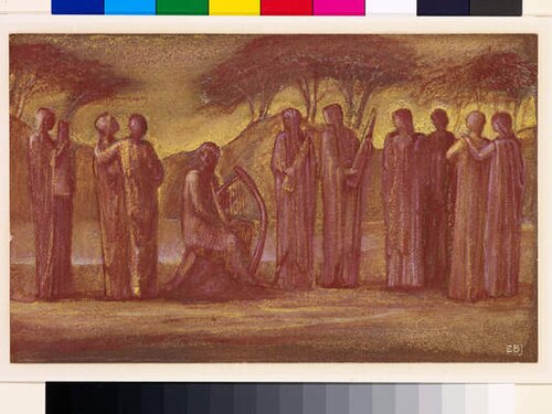 Parnassus, 1871, Edward Burne-Jones