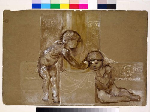 Troy Triptych, 1871, Edward Burne-Jones