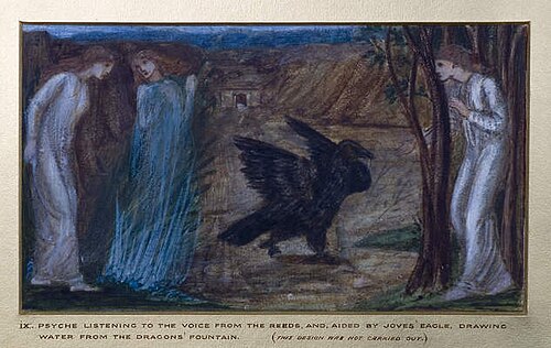 Cupid and Psyche, 1872, Edward Burne-Jones