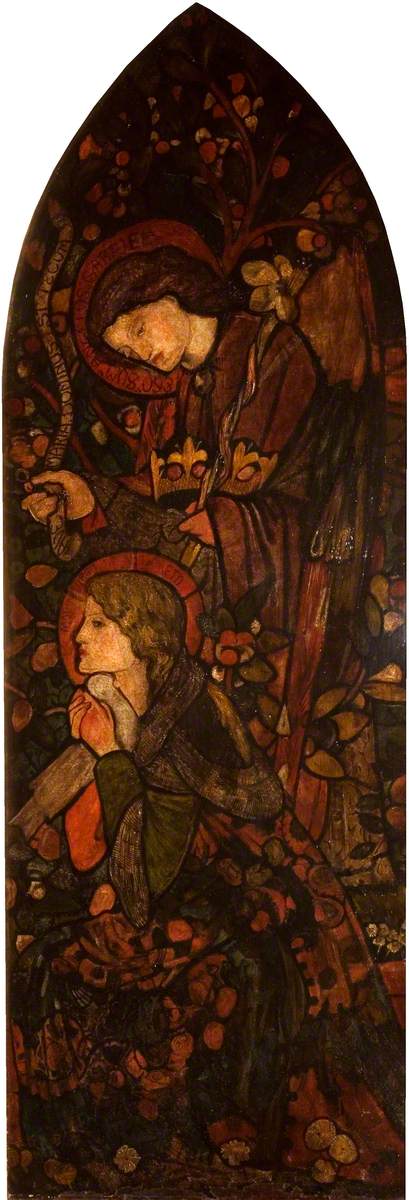 The Annunciation, 1857, Edward Burne-Jones