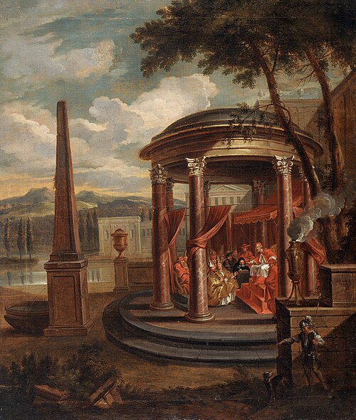 The Council of Pope Gregory the Great, 1729, Ignatius de Beckers