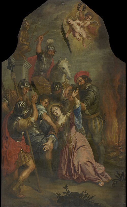 Le Martyre de sainte Apolline, , Philyps Bernaert