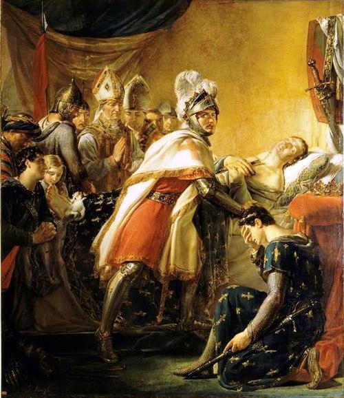 Mort de Saint Louis devant Tunis, 25 août 1270, , Georges Rouget