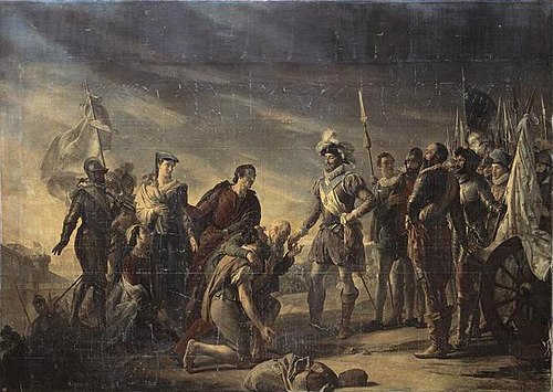 Henri IV devant Paris assiégé, août 1590, 1824, Georges Rouget