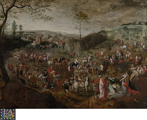 Christ Carrying the Cross, 1591, Monogrammist DR