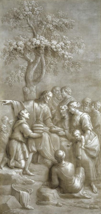 Multiplication of the Loaves, 1782, Petrus Norbertus van Reysschoot