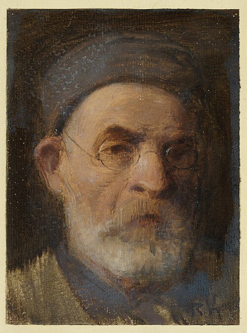 Portrait of a man, 1895, Roman Kochanowski