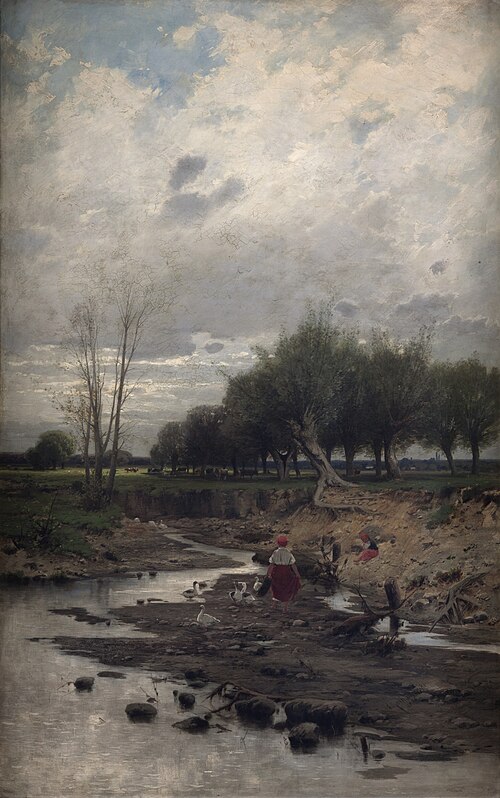 Landscape from the Environs of Krakow, 1886, Roman Kochanowski