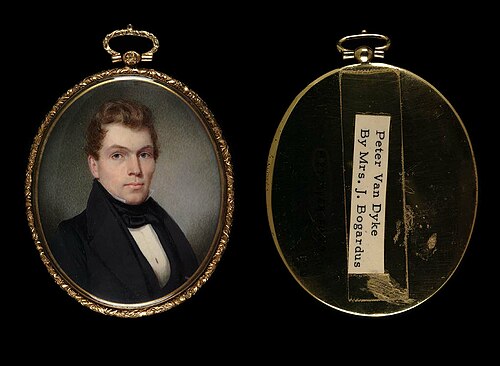Peter Van Dyke, 1835, Margaret Maclay Bogardus