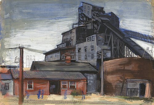Cranberry Colliery, 1940, Morris Neuwirth