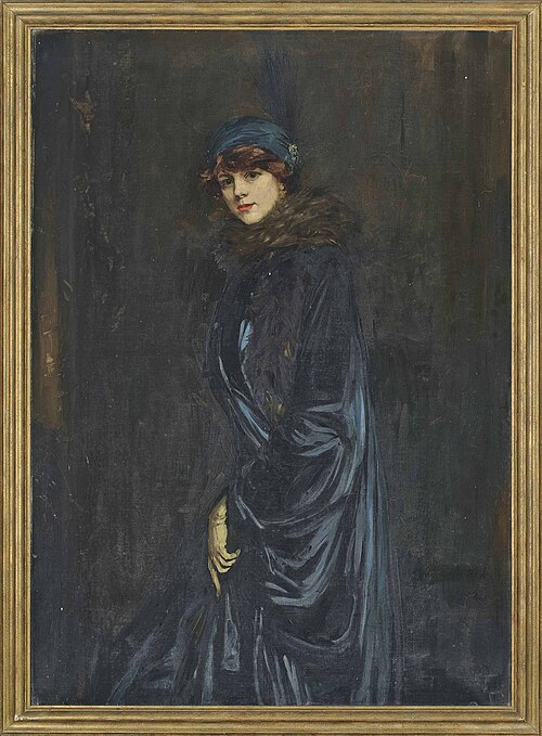 Portrait of a lady, 1912, Robert Lee MacCameron