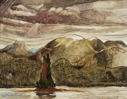 New Edison Rock, Behm Canal, Alaska, 1937, Vernon Smith