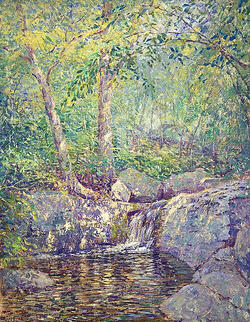 The Waterfall, 1910, Addison Thomas Millar