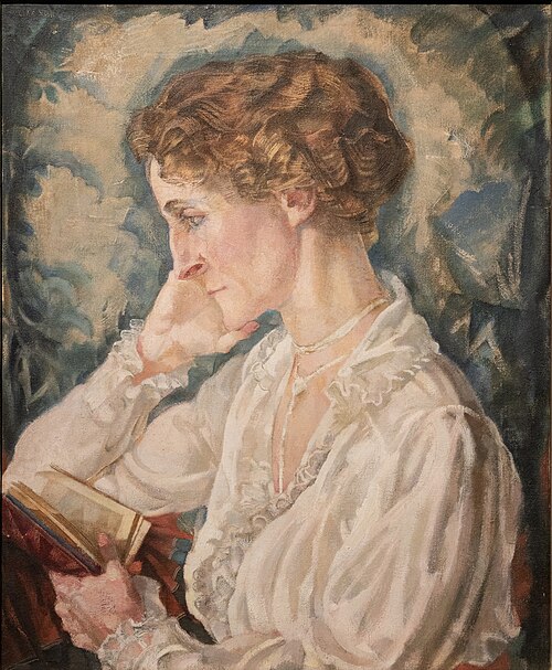 Bildnis Jenny Brown, 1918, Max Oppenheimer