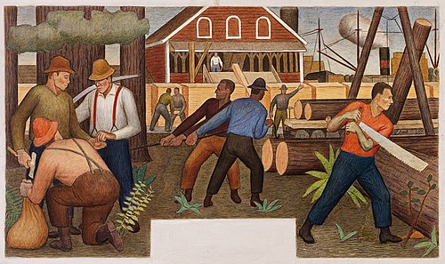 Lumbering and Logging, , Albert C. Runquist