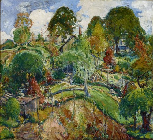 Bit of Silvermine - The Old Farm House, 1916, Charles Reiffel