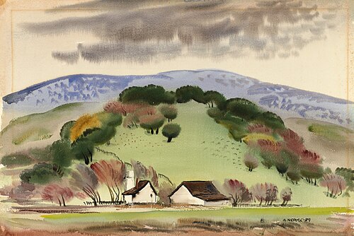 California Farm, 1939, Alexander Nepote