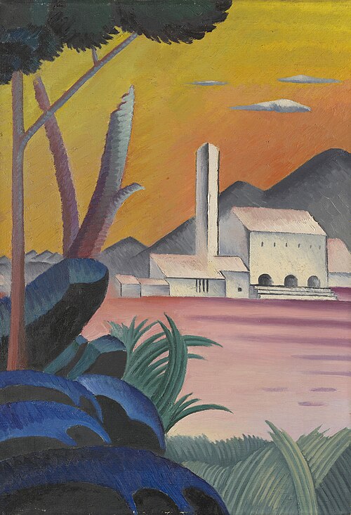 Landscape with Contrasting Tree Forms, II, , Viking Eggeling