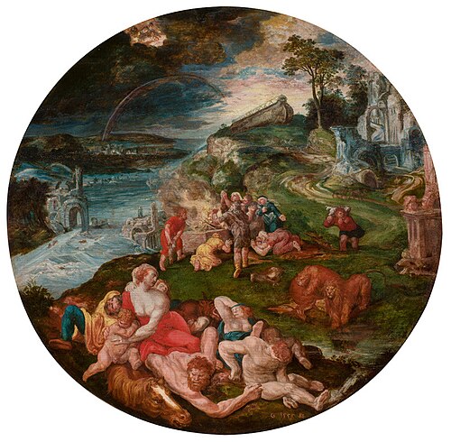 The Flood, 1555, Romulo Cincinato