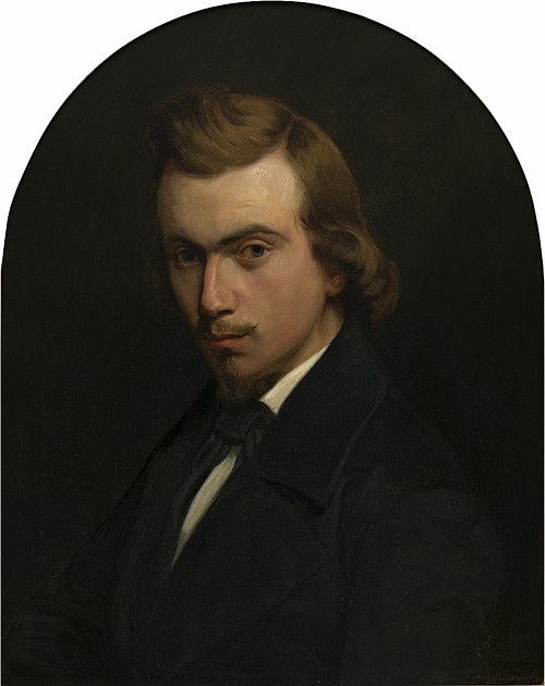 Portrait of Pierre Cuypers, 1849, Polydore Beaufaux