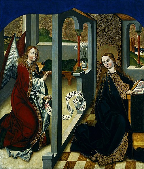 L'Annonciation, 1486, Maître des années 1486-1487