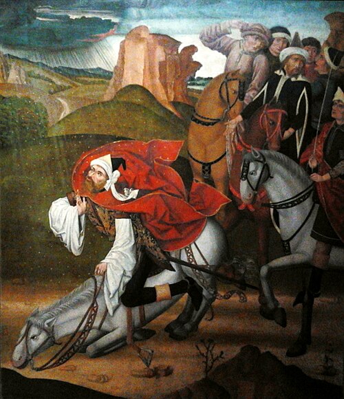 La Conversion de Saint Paul., 1486, Maître des années 1486-1487