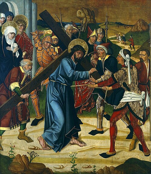 Le portement de croix, 1486, Maître des années 1486-1487