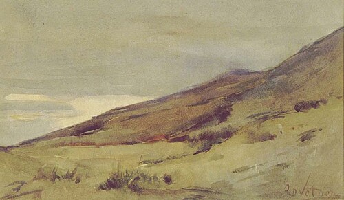Sand Dunes, , Petrus Van der Velden