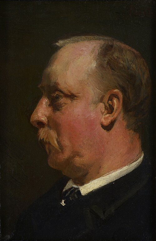 Portret A.C. Loffelt, , Petrus Van der Velden