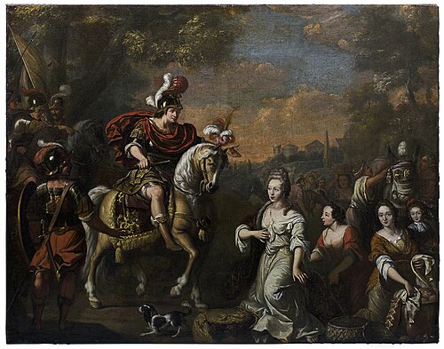 David en Abigail,, 1706, Herman Collenius