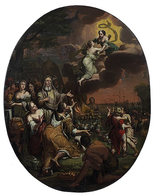 Offer van Iphigeneia, 1705, Herman Collenius