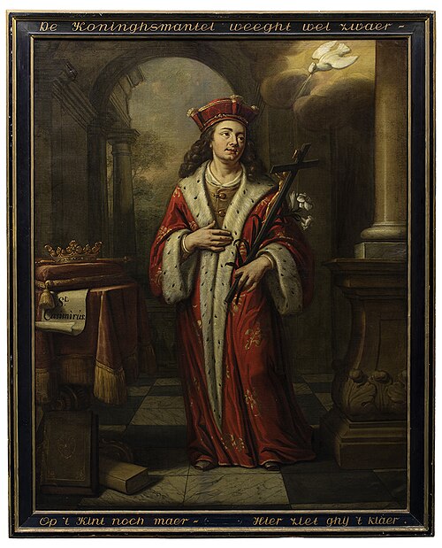 De heilige Casimir van Polen, 1706, Herman Collenius
