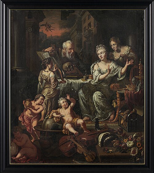 Vanitas, 1679, Herman Collenius