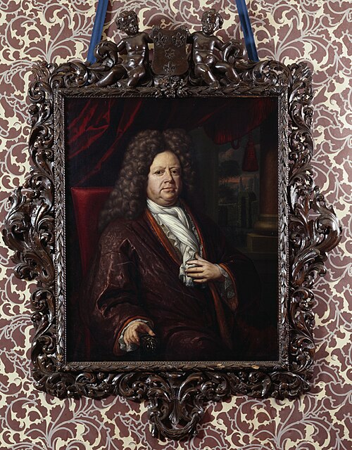 Portrait of Onno Tamminga Alberda (1669-1743), 1712, Herman Collenius