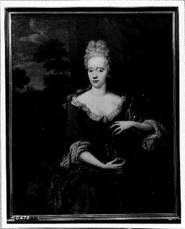 Portrait of Anna Elisabeth Ripperda (1678-1733), echtgenote van Hillebrand Jacob Gruys, 1696, Herman Collenius
