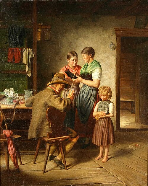 In der Stube, 1886, Alois Binder