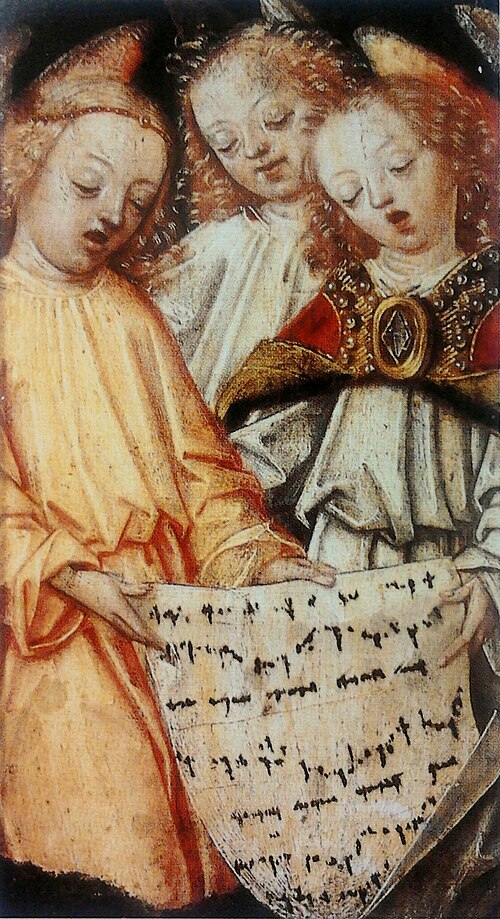Chœur des Anges, 1480, 